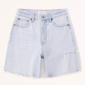 Abercrombie & Fitch Curve Love High Rise 7 Inch Dad Short 30 10